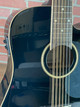 H. Jimenez LGD1-CEBK 12-string Acoustic-electric Guitarra Doble - Black