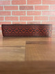 Tetherax RTF Fancy Rag Top Series - Classic Jacque Vintage Weave Leather End Strap - Red/Black