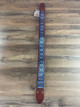 Tetherax RTF Fancy Rag Top Series - Classic Jacque Vintage Weave Leather End Strap - Stained Glass