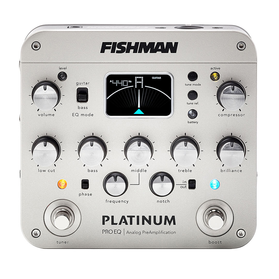 Shop Fishman Platinum Pro EQ Preamp Pedal | No Limit Guitar Co