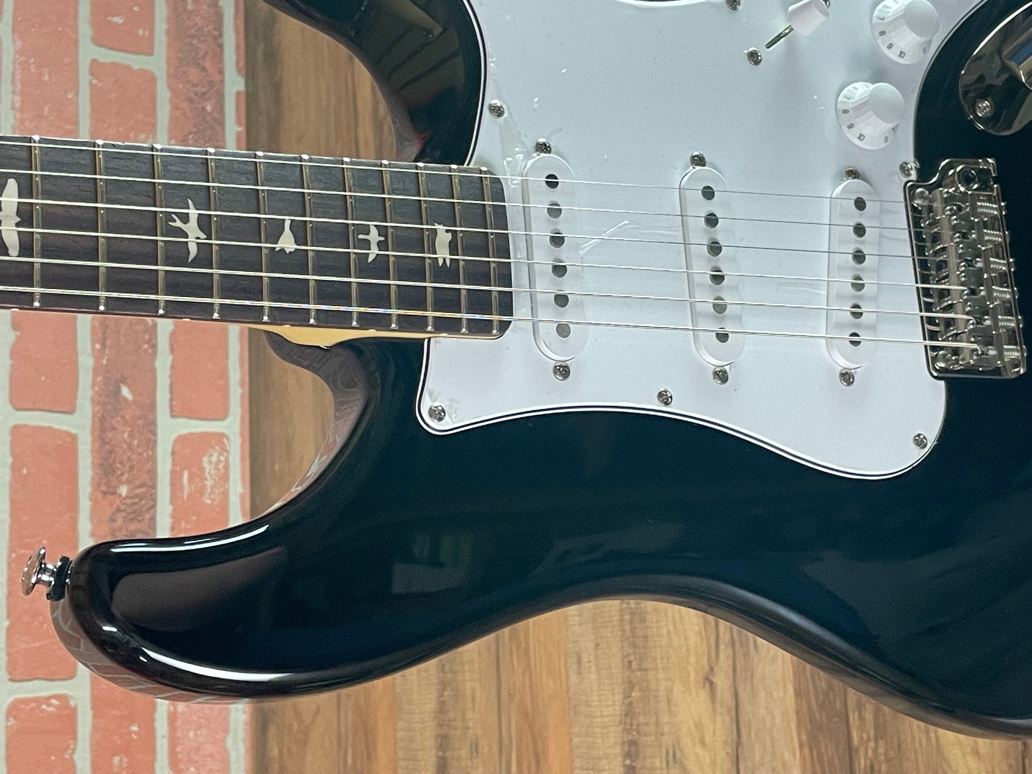 Shop PRS SE Silver Sky Electric Guitar - Piano Black | No Limit