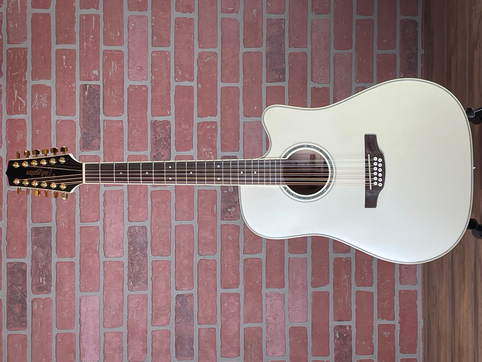Shop Takamine GD-37CE PW 12-String Pearl White | No Limit