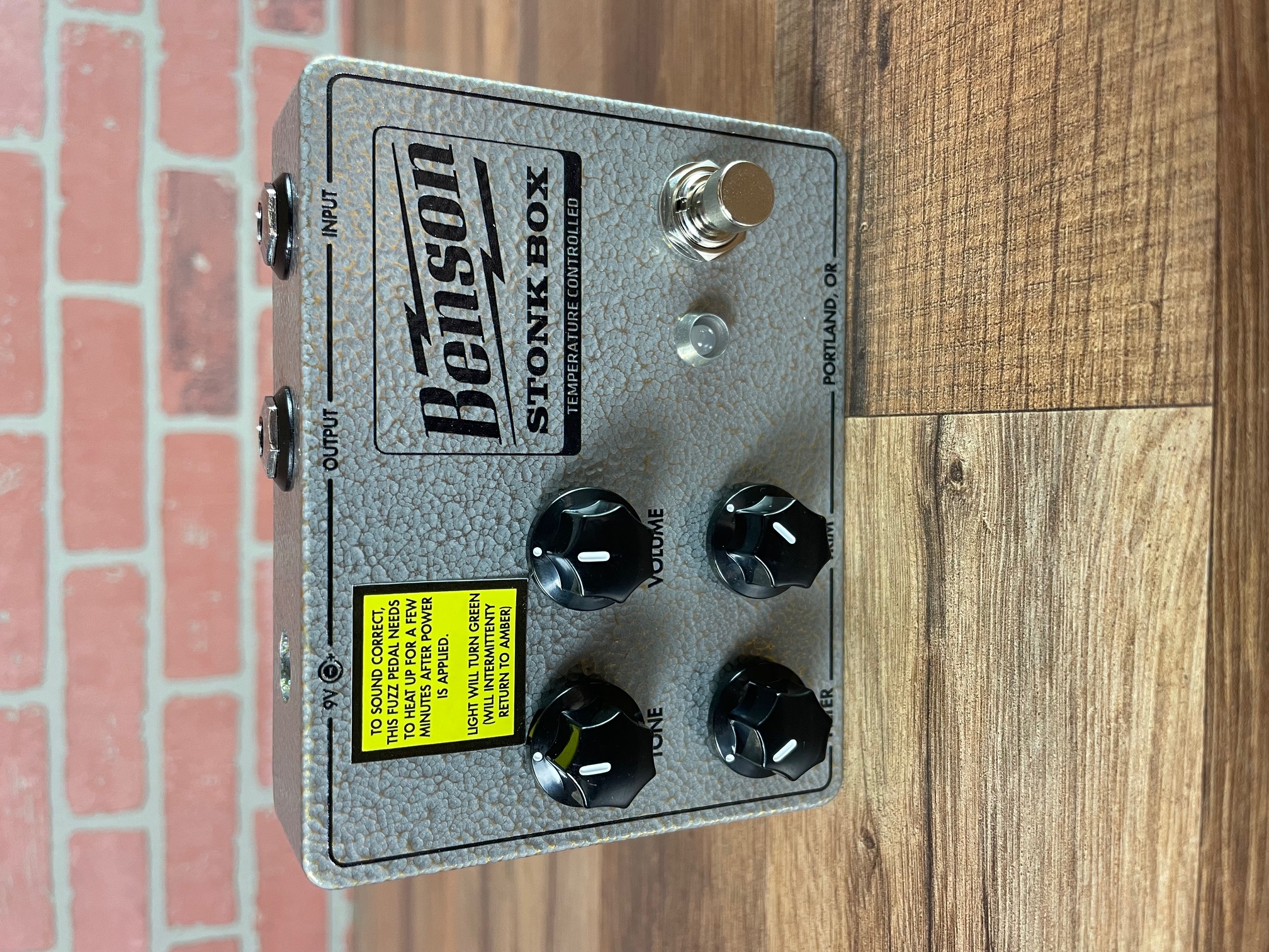Benson Amps Stonk Box Fuzz Pedal at No Limit Guitar Co.