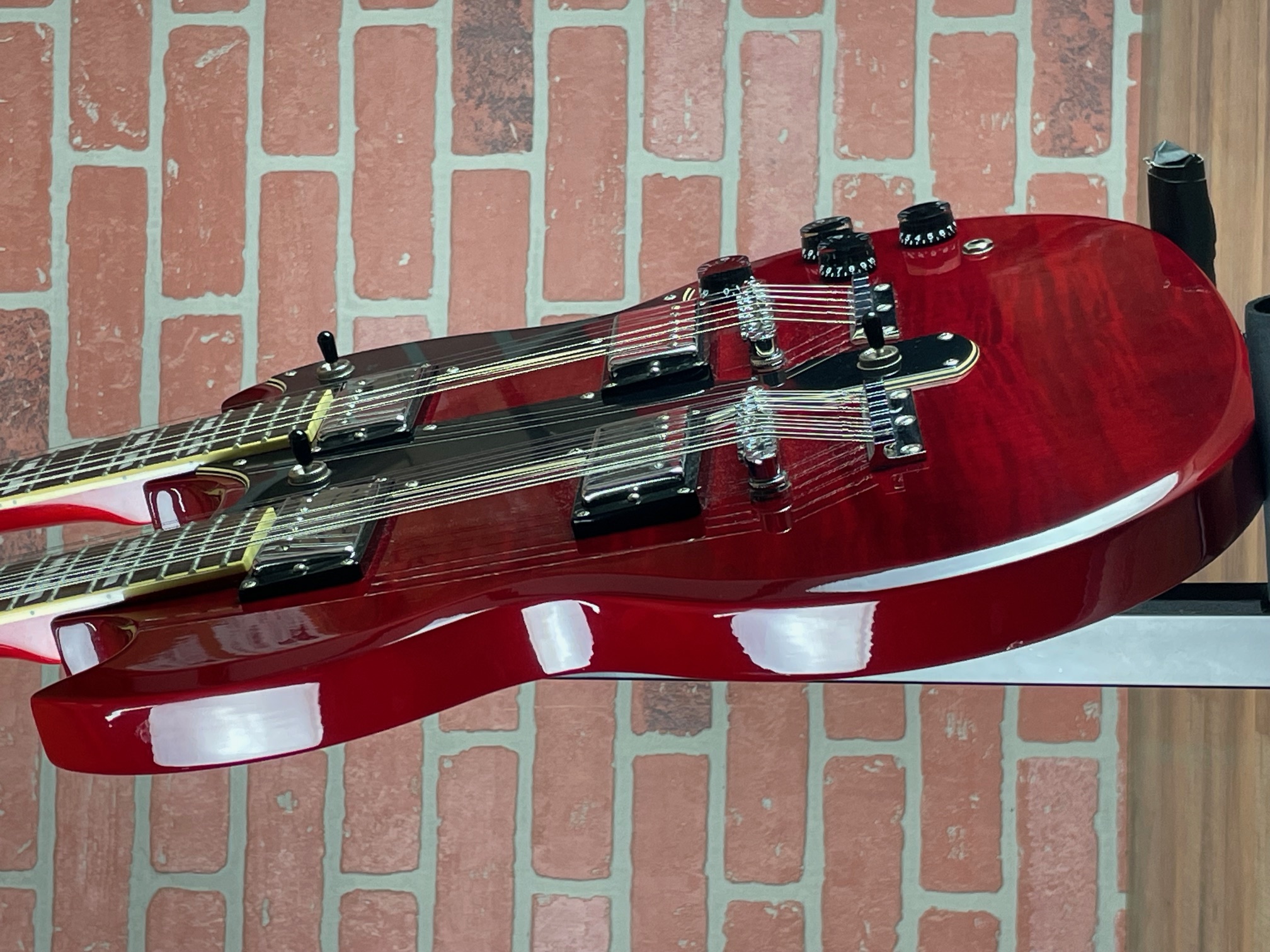 Epiphone 2004 SG Double-Neck Electric Guitar - Cherry Red