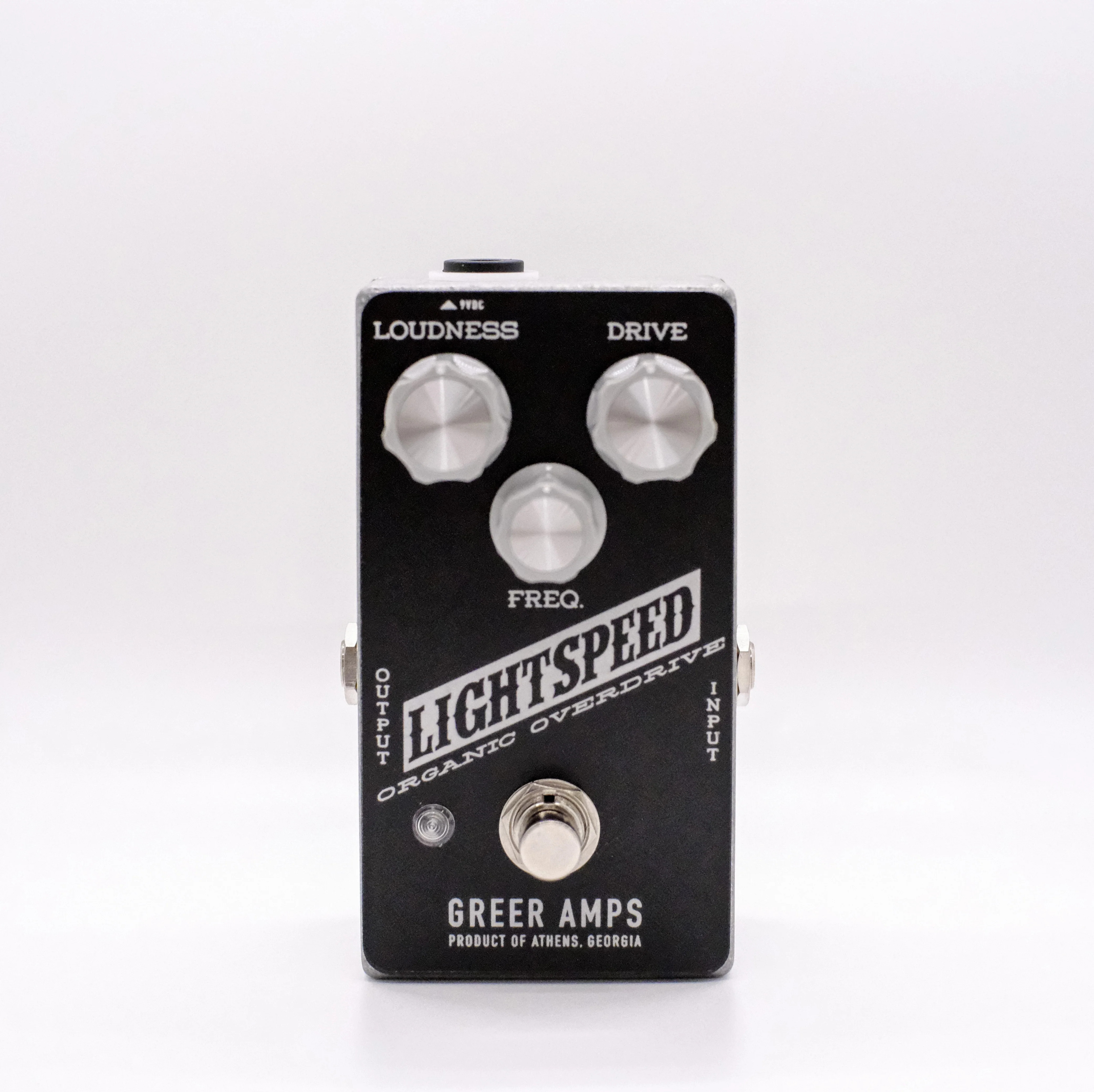 Shop Greer Amps Lightspeed Organic Overdrive Pedal - Transparent