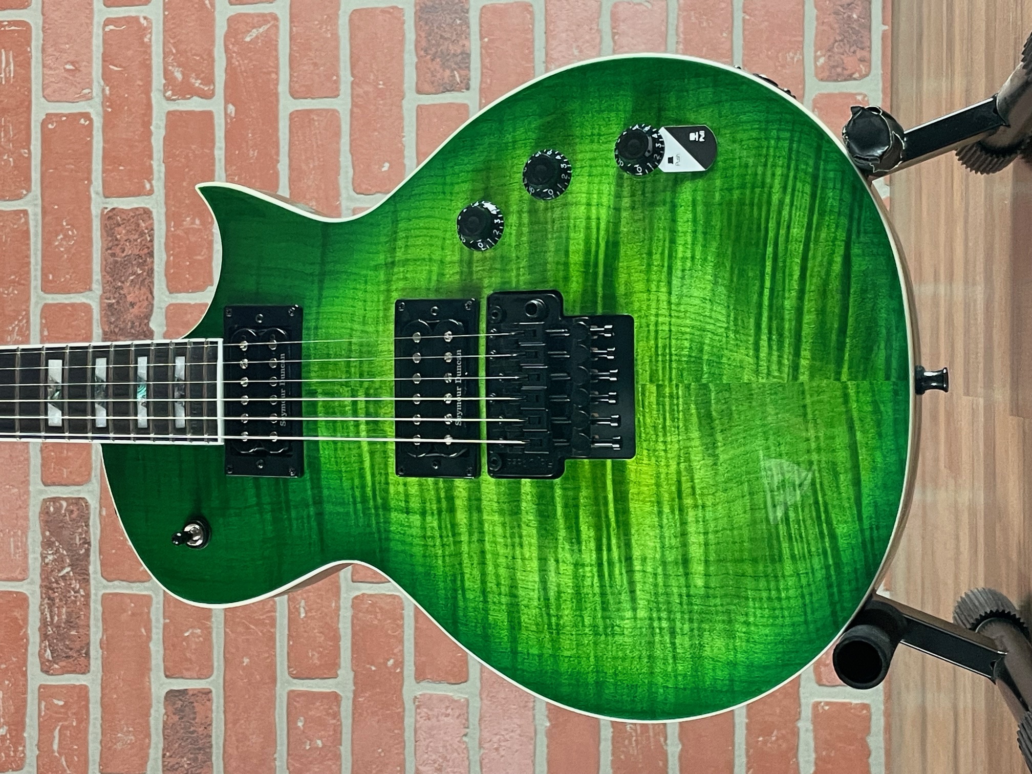 Shop ESP LTD Alex Skolnick AS-1 Signature Electric Guitar - Lime