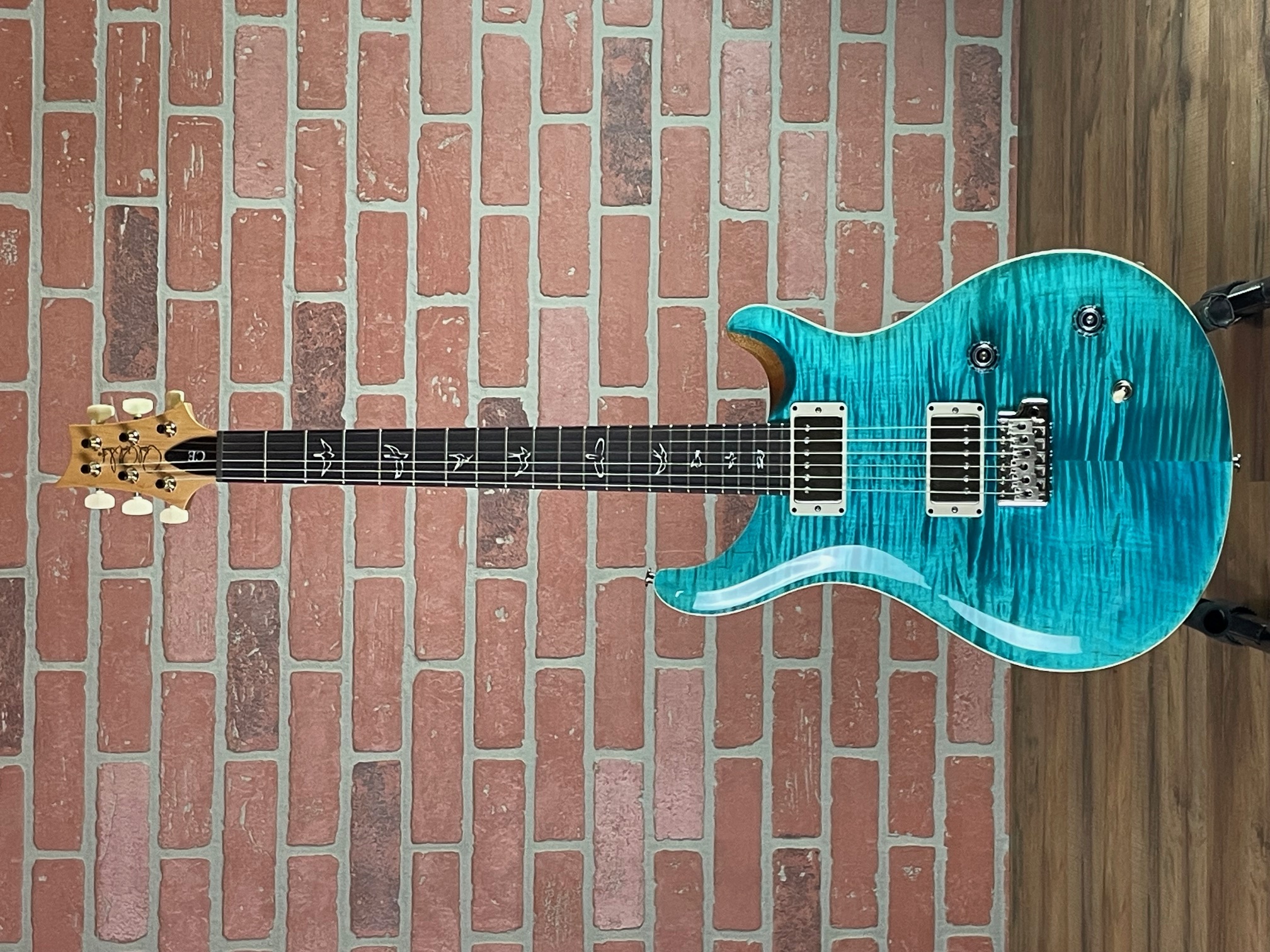Shop PRS CE 22 Electric Guitar - Carroll Blue Limited | No Limit