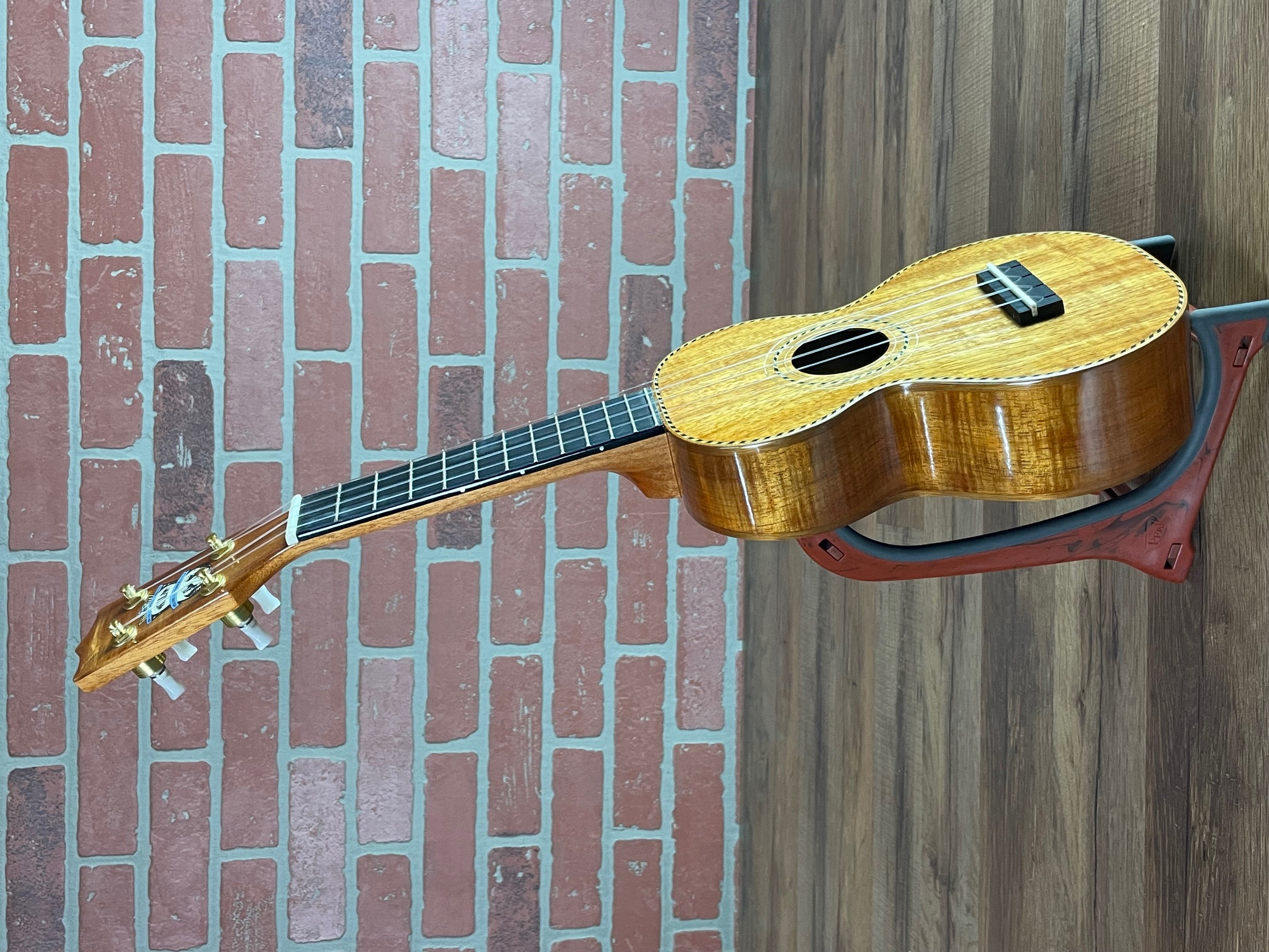 Shop Kala Pan Pacific Deluxe Hawaiian Koa Figure 8 Soprano Ukulele