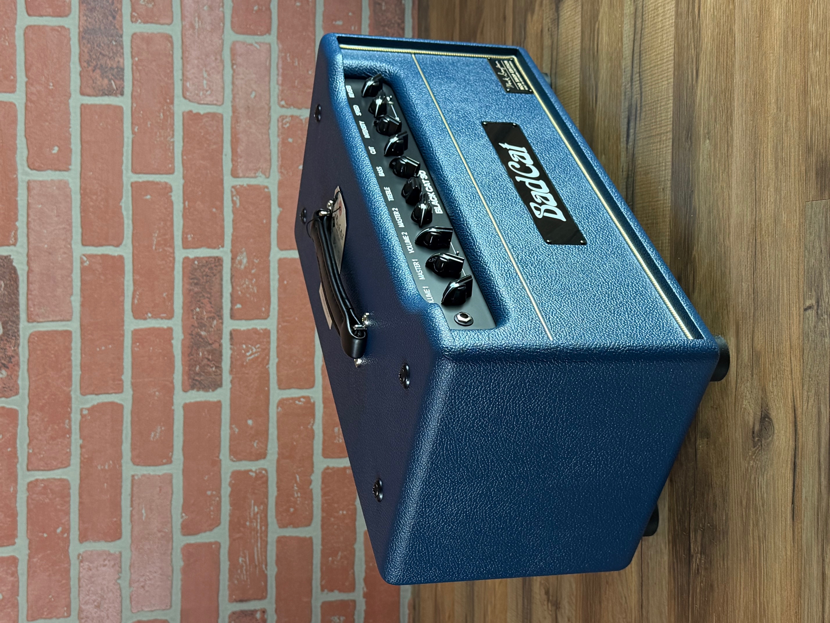 Shop Bad Cat Mod Shop Black Cat 30W Amp Head - Navy Blue | No