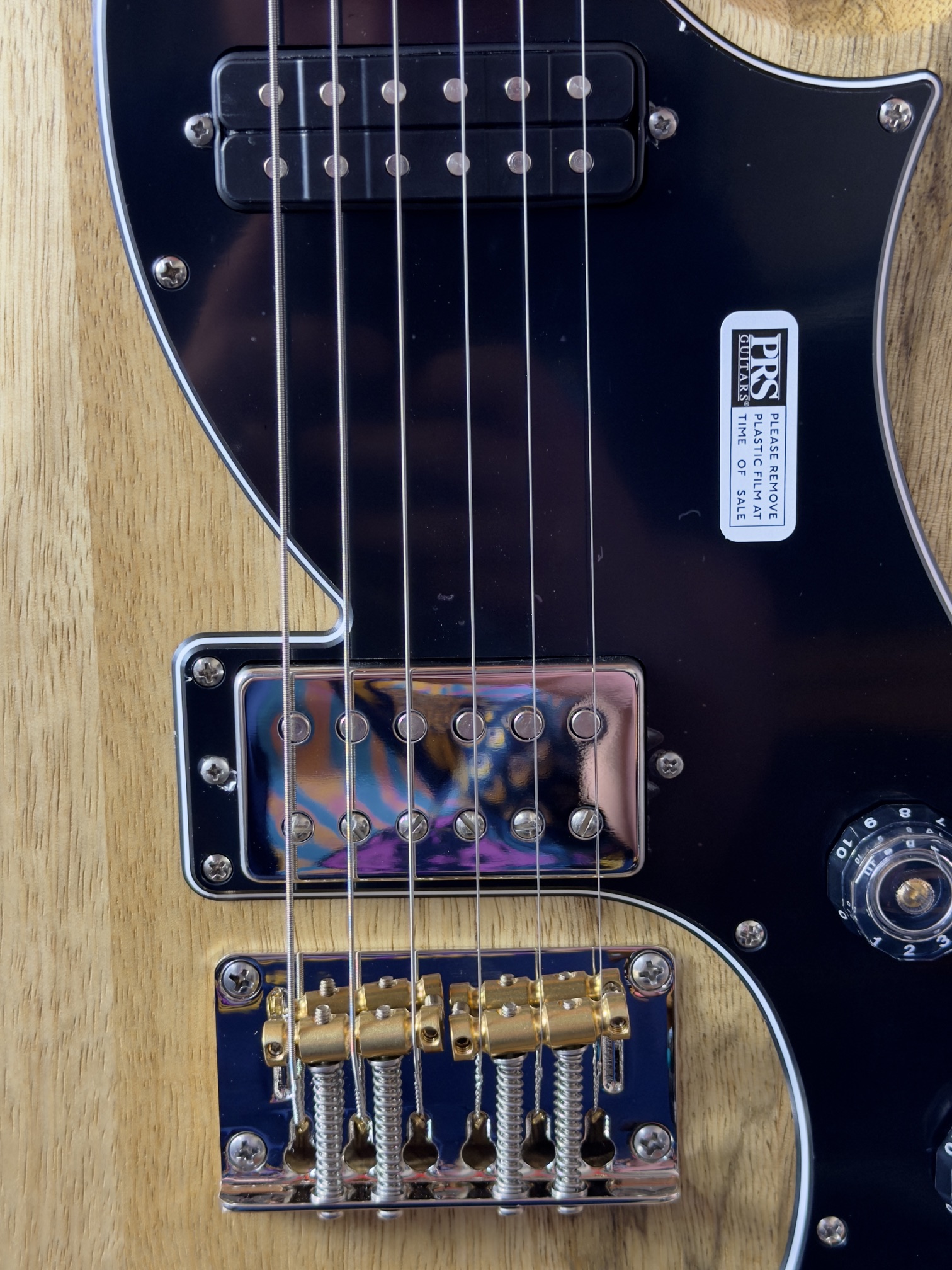PRS S2 Vela Black Limba Limited Edition Guitar - Natural Satin