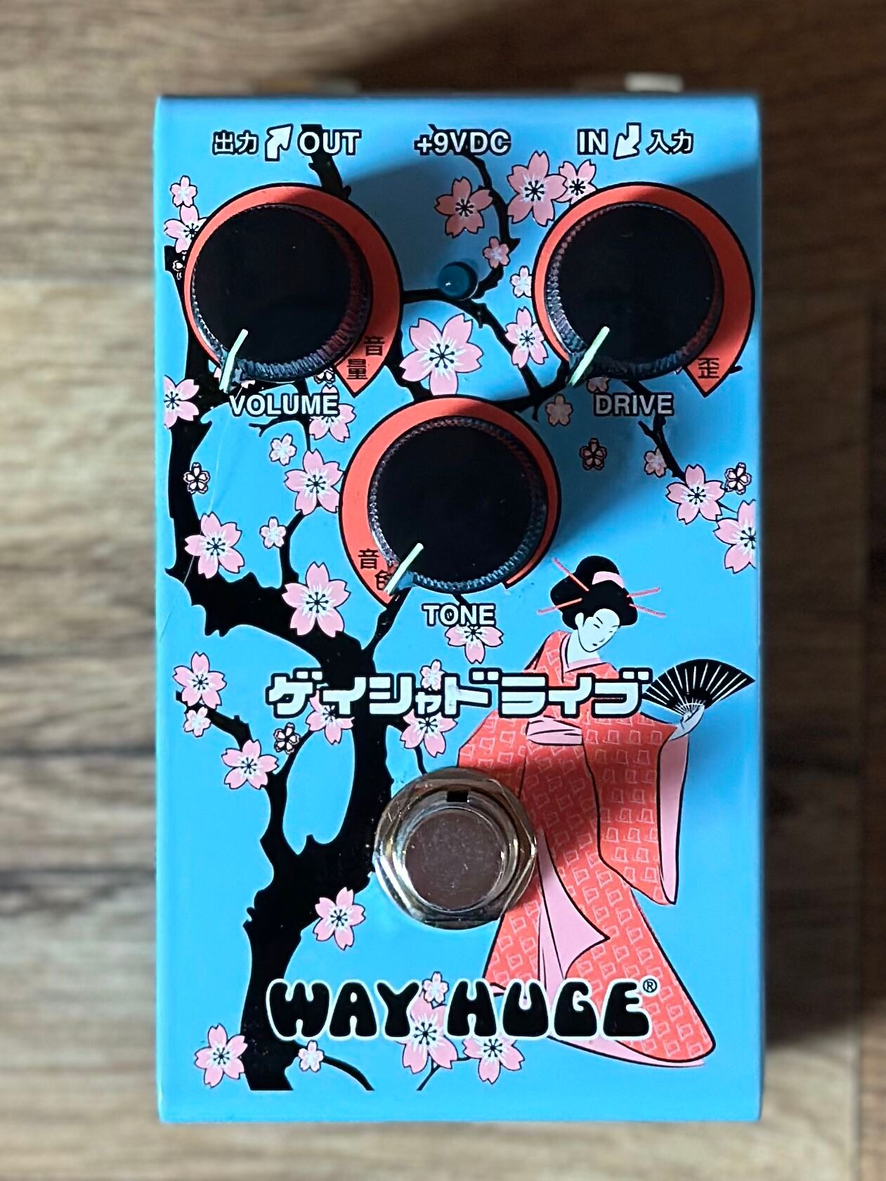 Shop Way Huge Smalls Geisha Drive Overdrive Pedal – Blue | No
