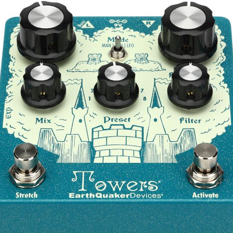 EarthQuaker Devices Towers Stereo Filter Reverb Pedal | No Limit