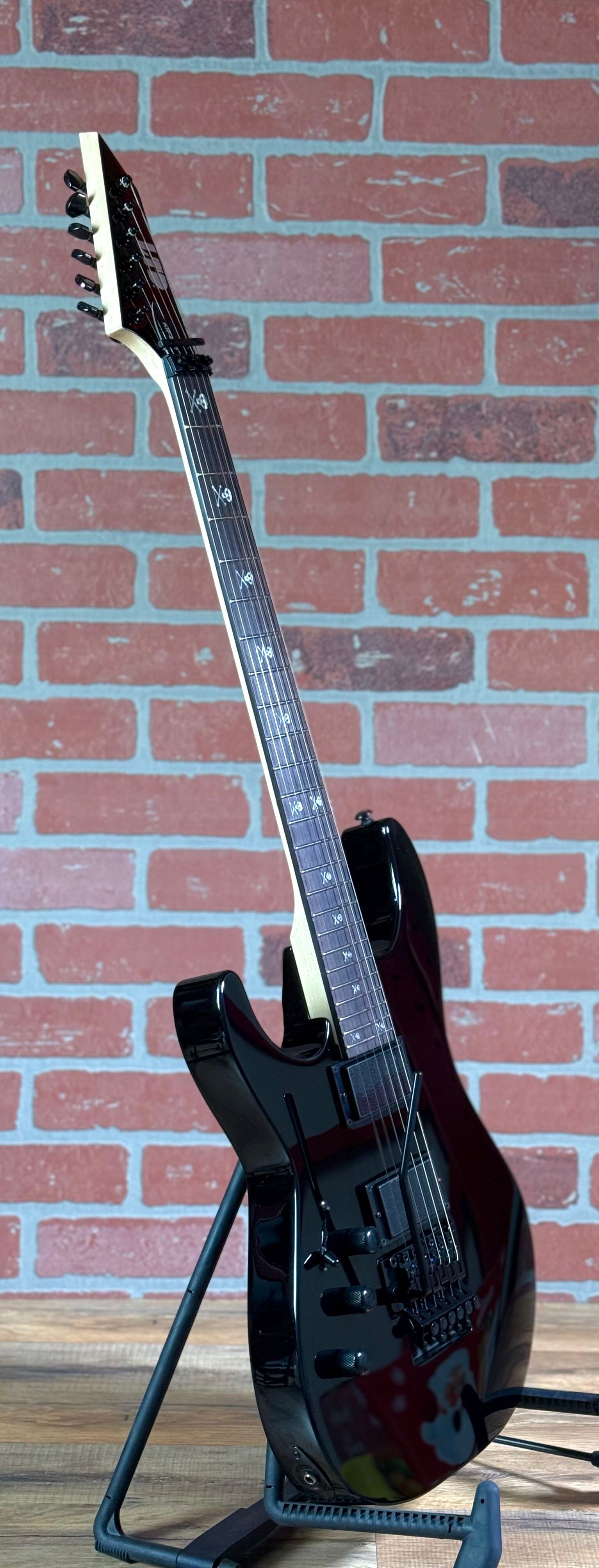 ESP LTD KH-202 Kirk Hammett Left-Handed Guitar – Black | No Limit