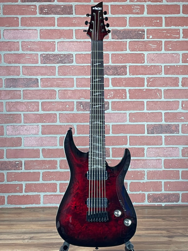 SCHECTER
 エレキギター 赤 Amazon.com: Schecter Omen Extreme-7 Electric Guitar - Black