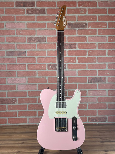 Schecter USA Custom PT Wembley Studio - Shell Pink Aged Nitro