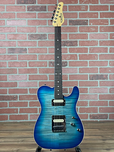 Schecter USA Custom Shop PT Custom HH - Trans Sky Blue