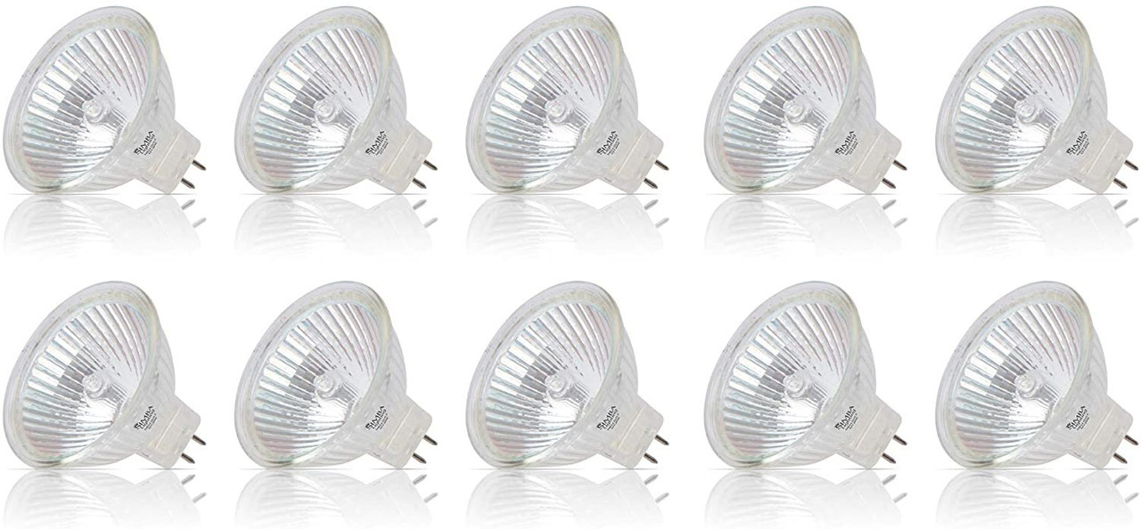 Simba Lighting® Halogen MR16 12V 20W Bulbs GU5.3 2-Pin BAB Cover
