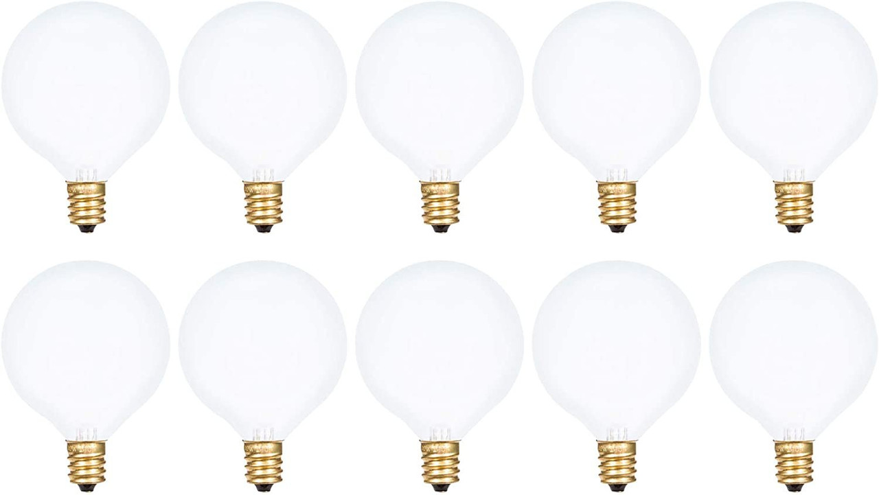 e12 round bulb