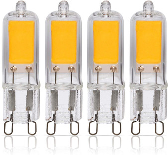 Simba Lighting® LED G9 2W T4 25W Halogen Replacement JCD Bi-Pin Base 120V 2700K Warm White, 4 Pack