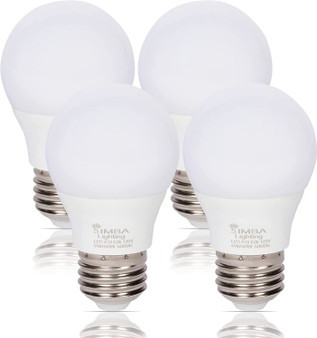 Simba Lighting® LED A15 4W 40W Equivalent Small Bulbs 120V E26 Base 5000K Daylight 4-Pack