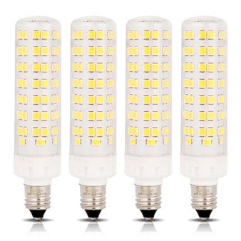Simba Lighting® LED E11 T6 JD 8W 75W 80W Halogen Replacement Bulbs 120V 6000K Daylight 4-Pack