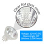 Simba Lighting® Halogen MR11 12V 20W Bulbs GU4 2-Pin FTD Cover Glass, 10-Pack