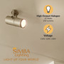 Simba Lighting® Halogen GU10 120V 35W Bulbs MR16 Reflector with Cover Glass, 10-Pack