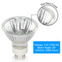 Simba Lighting® Halogen GU10 120V 35W Bulbs MR16 Reflector with Cover Glass, 10-Pack