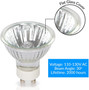 Simba Lighting® Halogen GU10 120V 35W Bulbs MR16 Reflector with Cover Glass, 6-Pack