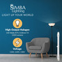 Simba Lighting® Halogen R7s 118mm 120V 150W T3 J Type Double Ended Bulbs, 5-Pack
