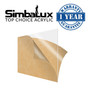SimbaLux® Acrylic Sheet Clear 12” x 12” Square 1/8” Thick (3mm) Plexiglass Board, Easy to Cut, Pack of 2