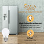 Simba Lighting® Incandescent Appliance Light Bulb A15 40W E26 Medium Base, 120V 2700K, 6-Pack
