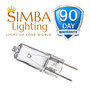 Simba Lighting® Halogen Light Bulb G8 T4 50W JCD Bi-Pin Longer 1.7" Length 120V, 2700K, 10-Pack