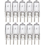 Simba Lighting® Halogen Light Bulb G8 T4 35W JCD Bi-Pin Longer 1.7" Length 120V, 2700K, 10-Pack