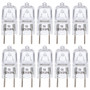 Simba Lighting® Halogen Light Bulb G8 T4 20W JCD Bi-Pin Shorter 1.38" Length 120V, 2700K, 10-Pack