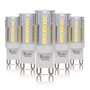 Simba Lighting® LED G9 4W T5 40W Halogen Replacement JCD Bi-Pin Base 120V 6000K Daylight, 5 Pack
