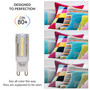 Simba Lighting® LED G9 4W T5 40W Halogen Replacement JCD Bi-Pin Base 120V 6000K Daylight, 5 Pack