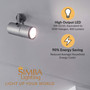 Simba Lighting® LED GU10 ETL Listed 5W Non-Dimmable 50W Halogen Replacement Bulb Twist Base 120V 5000K, 6-Pack