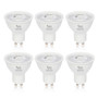 Simba Lighting® LED GU10 5W Dimmable 50W Halogen Replacement Bulb Twist Base 120V 5000K, 6-Pack