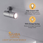 Simba Lighting® LED GU10 5W Dimmable 50W Halogen Replacement Bulb Twist Base 120V 5000K, 6-Pack