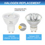 Simba Lighting® LED GU10 5W Dimmable 50W Halogen Replacement Bulb Twist Base 120V 5000K, 6-Pack