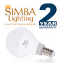 Simba Lighting® LED G14 G45 5W 40W Replacement Bulbs 120V E12 Candelabra 4000K Natural White 6-Pack