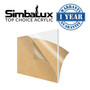 SimbaLux® Acrylic Sheet Clear 12” x 12” Square 1/2” Thick (13mm) Plexiglass Board, Easy to Cut