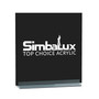 SimbaLux® Acrylic Sheet Black 12” x 12” Square 1/4” Thick (6mm) Plexiglass Board, Easy to Cut