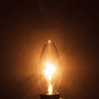 Simba Lighting® Candelabra Torpedo Clear B10 CTC 25W E12 Base Light Bulbs 120V Warm White 2700K, 12 Pack
