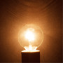 Simba Lighting® Scentsy Wax Warmer G16.5 Round Bulb 25W E12 Candelabra Base Clear Glass, 6 Pack