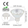 Simba Lighting® Halogen MR16 12V 20W Bulbs GU5.3 2-Pin BAB Cover Glass, 6-Pack