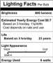 Simba Lighting® LED Vintage Edison Filament ST21 6W 60W Equivalent 120V Dimmable E26 2200K, 6 Pack