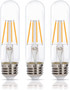 Simba Lighting® LED T10 Filament Bulbs 4W Dimmable 40W Equivalent 120V E26 Base 2700K, 3-Pack