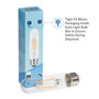 Simba Lighting® LED T10 Filament Bulbs 6W Dimmable 60W Equivalent 120V E26 Base 4000K, 3-Pack